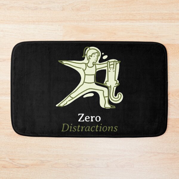 Item preview, Zero distractions, yoga designed and sold by Gui79.