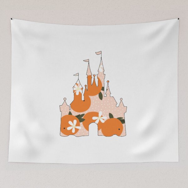 Item preview, Peach Orange Blossoms Castle designed and sold by cortbart.