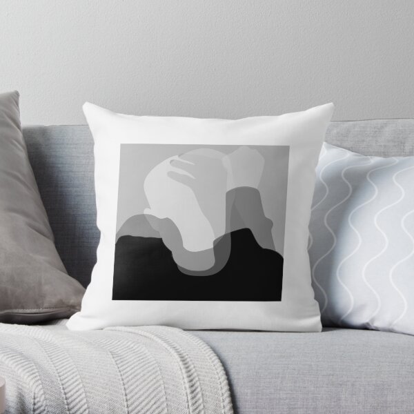mac miller circles minimal album cover Throw Pillow