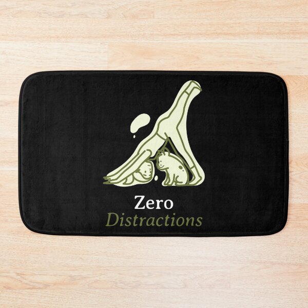 Item preview, Zero distractions, yoga designed and sold by Gui79.