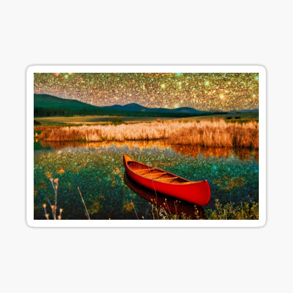 The Bright Side - Dreamy Sparkly Universe Sticker