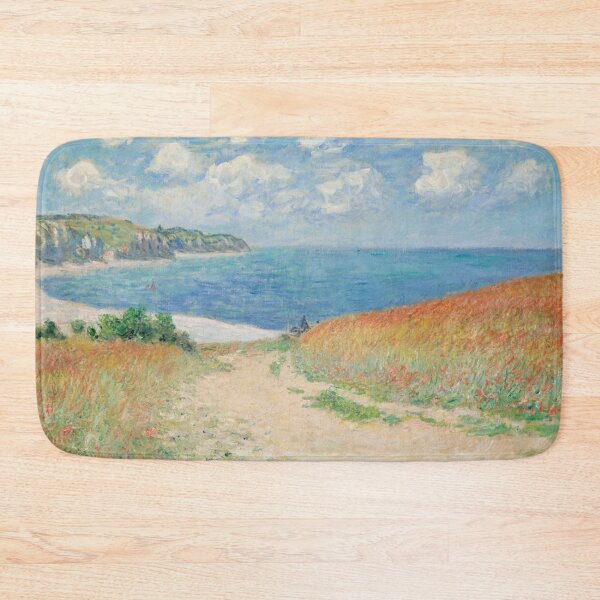 Item preview, Claude Monet Path through the Wheat Fields at Pourville 1882 designed and sold by MindChirp.