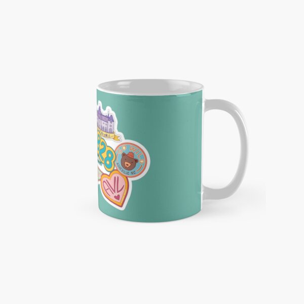 Asheville Sticker Collection Classic Mug