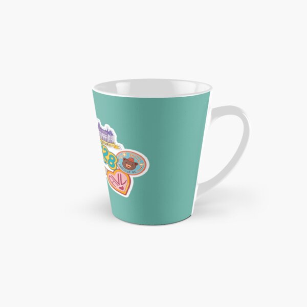 Asheville Sticker Collection Tall Mug