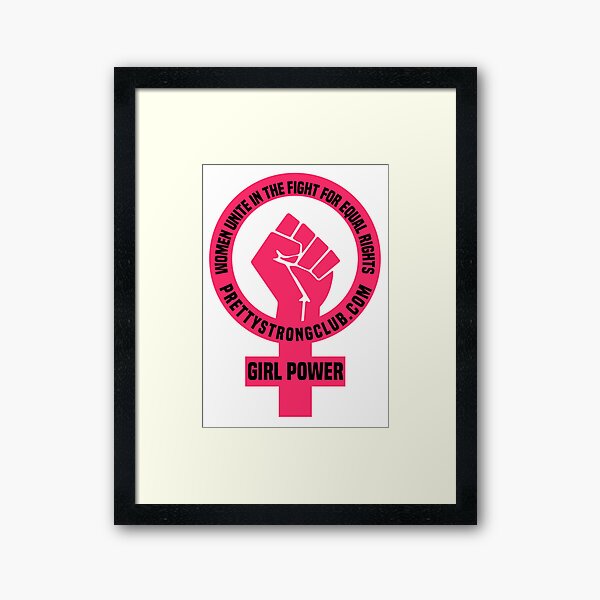 Women Unite Framed Art Print