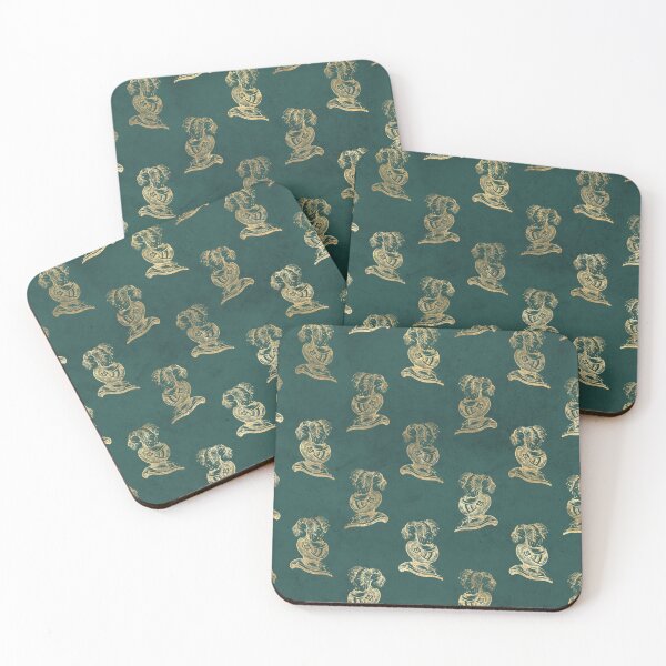 Item preview, Medieval Knight Crown Crest Pattern designed and sold by digitalvintage.