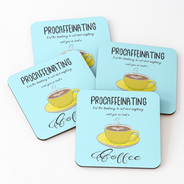 Item preview, Procaffeinating designed and sold by Jazzle-Craft.