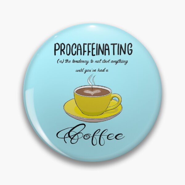 Item preview, Procaffeinating designed and sold by Jazzle-Craft.