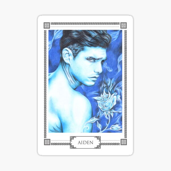 Item preview, Aiden's card designed and sold by meraziki.