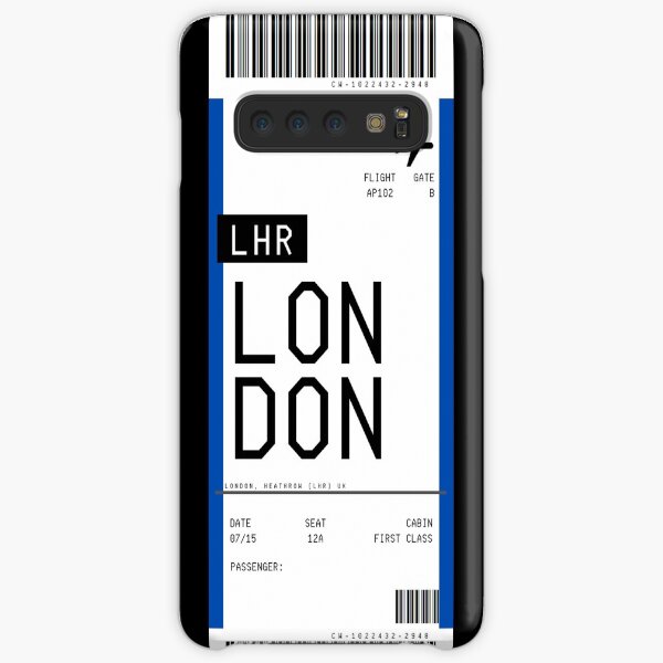 London Boarding Pass Samsung Galaxy Snap Case