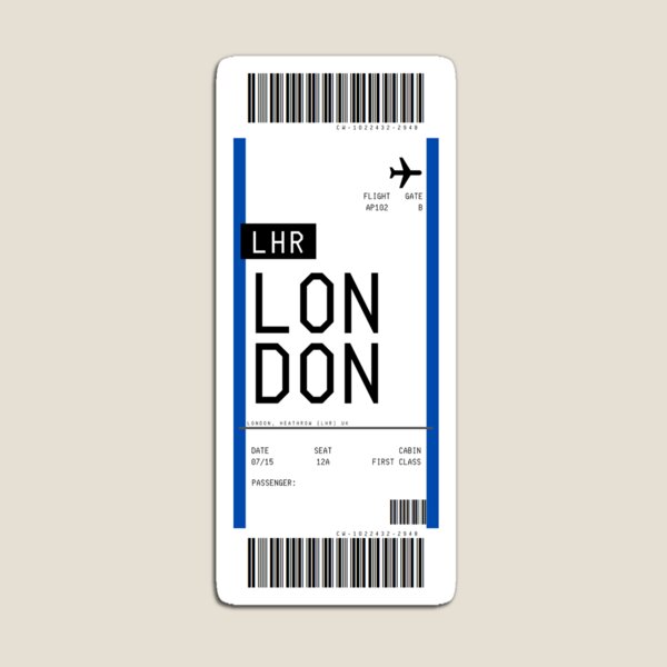 Item preview, London Boarding Pass designed and sold by agethegreat.