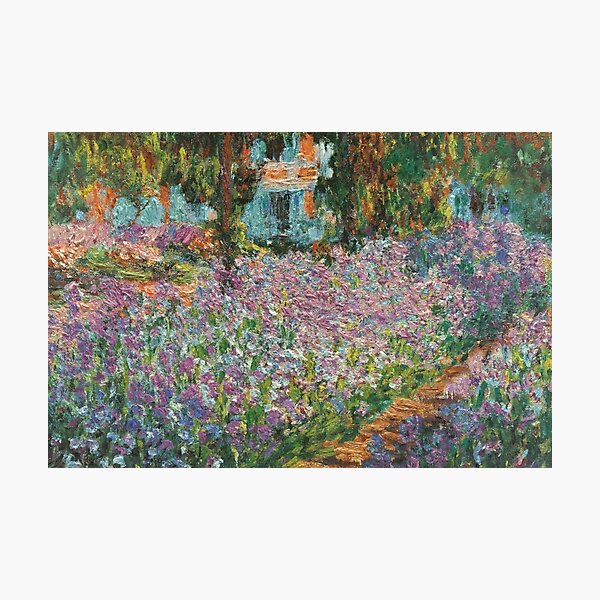Item preview, Claude Monet | Irises in Monet's Garden designed and sold by badguyduh.