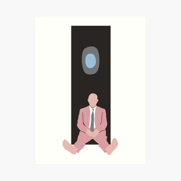 mac miller swimming minimal album cover Art Print