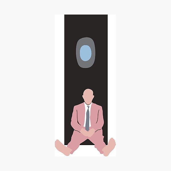 Mac Miller Schwimmen Minimal Album Cover Fotodruck