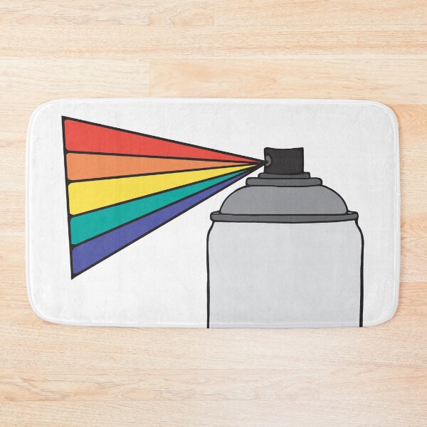Item preview, Rainbow Graffiti Spray Can designed and sold by murialbezanson.