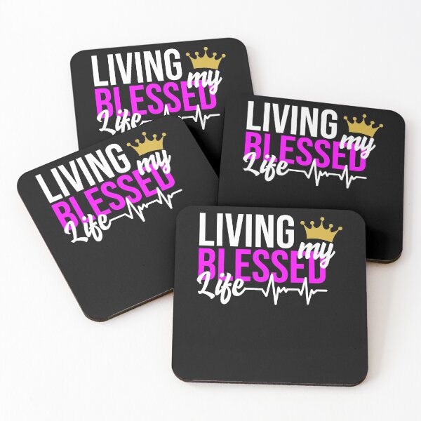 Item preview, Living My Blessed Life Christian T Shirt designed and sold by StarenguCrew.