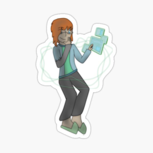 Zach - Stickers and buttons Sticker