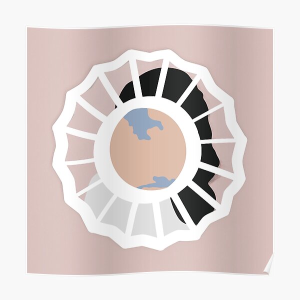 mac miller divine feminine minimal album cover Poster
