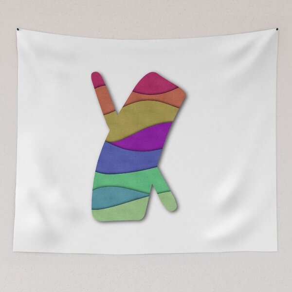 Item preview, Paper Layers Letter X designed and sold by rjc282.