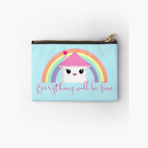 Item preview, Kawaii house and rainbow designed and sold by Pendientera.