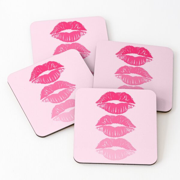 Artikelvorschau, rosa Lippen grafisches T-Stück entworfen und verkauft von adamcampen.