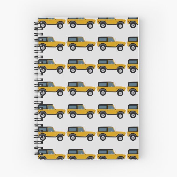Item preview, Yellow Bronco Truck Drawing designed and sold by bad9er.