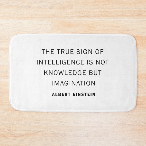 Item preview, Imagination - The true sign of intelligence designed and sold by corbrand.