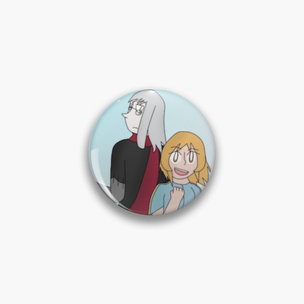 Denji and Ella - Stickers and buttons Pin