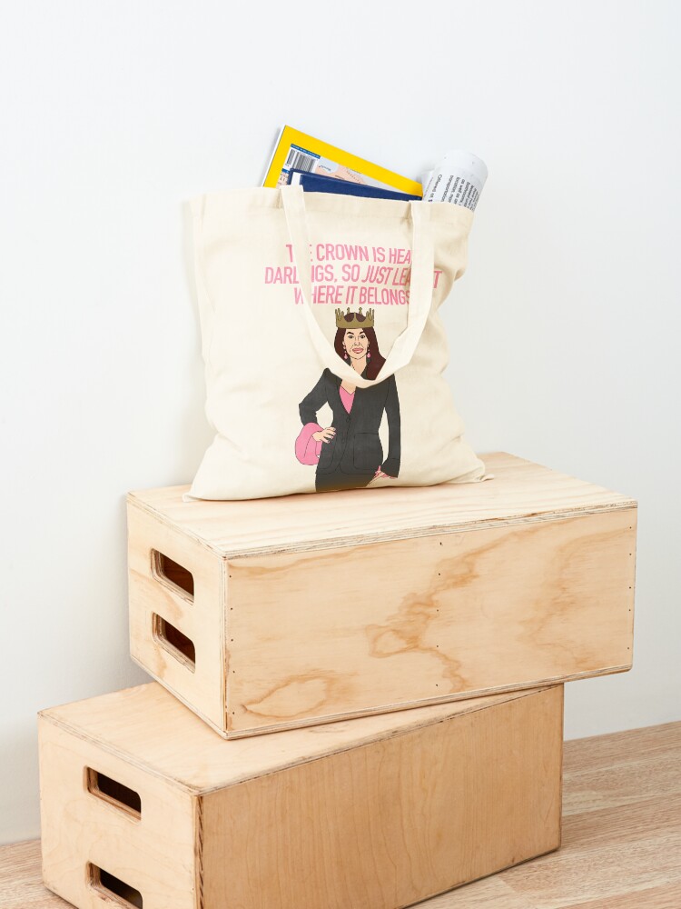 Lisa Vanderpump - The Crown is Heavy Tagline RHOBH  Tote Bag for Sale by  ConanDoodles