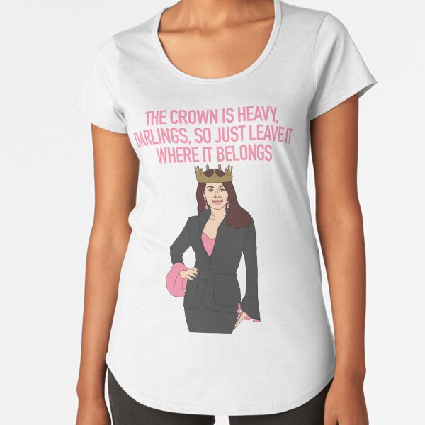 Lisa Vanderpump - The Crown is Heavy Tagline RHOBH  Tote Bag for Sale by  ConanDoodles