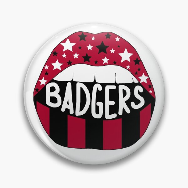 Item preview, badgers designed and sold by cool stickerz.