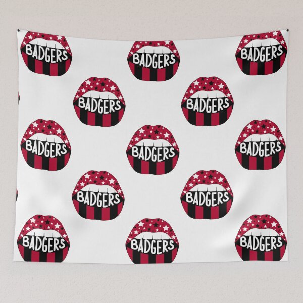 Item preview, badgers designed and sold by cool stickerz.