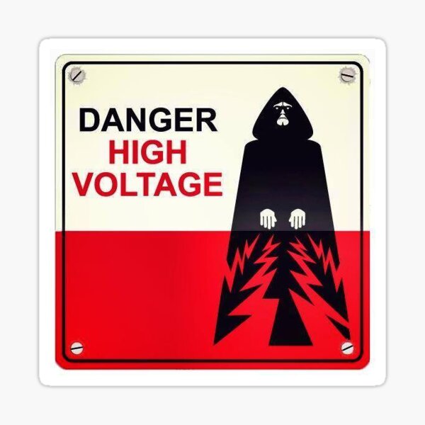 Vista previa del artículo con la obra «Dark Sidious Danger», diseñado y vendido por relzar.