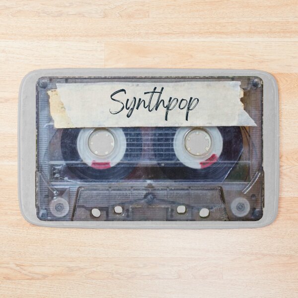Artikelvorschau, Best of Synthpop Musik Songs Style Kassette Old School entworfen und verkauft von Thestarrysky.