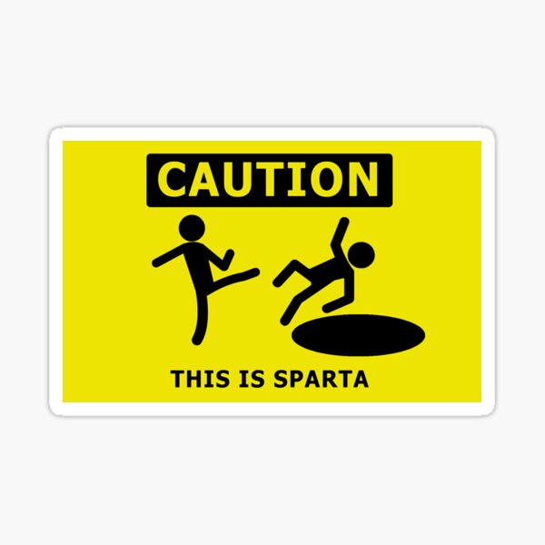 Sparta / This is Sparta Sticker