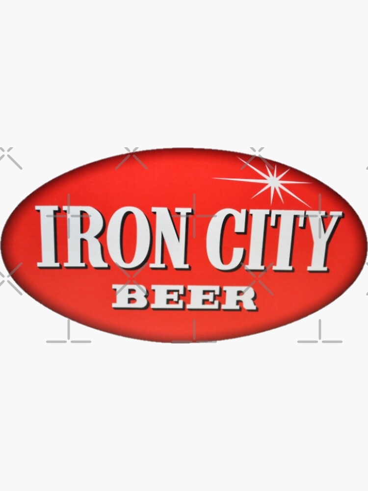 "Oval Iron City Beer" Sticker for Sale by jn456 Redbubble