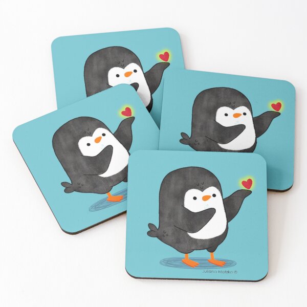 Item preview, Spreading Love Penguin designed and sold by thepenguinsfamily.