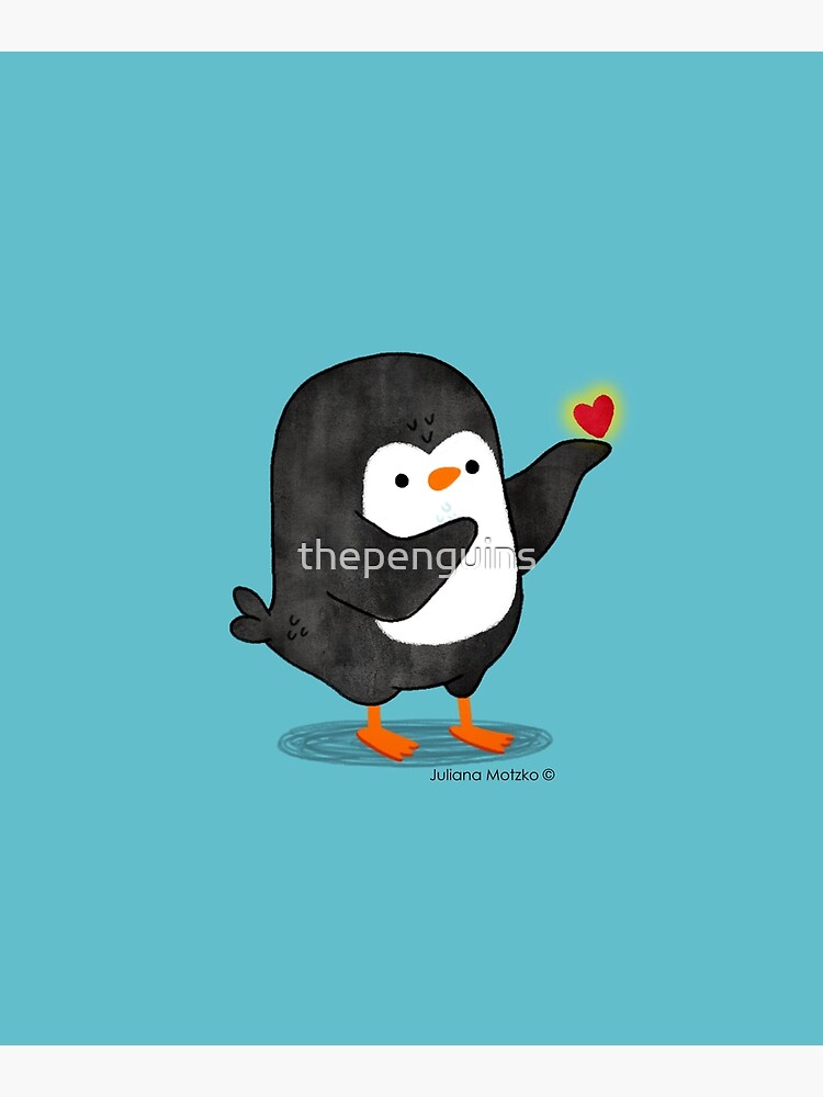 Spreading Love Penguin by thepenguins