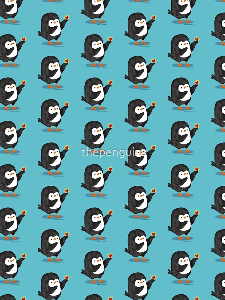 Spreading Love Penguin by thepenguins