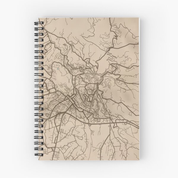 Item preview, Perugia Sepia Map designed and sold by CPTVDesign.