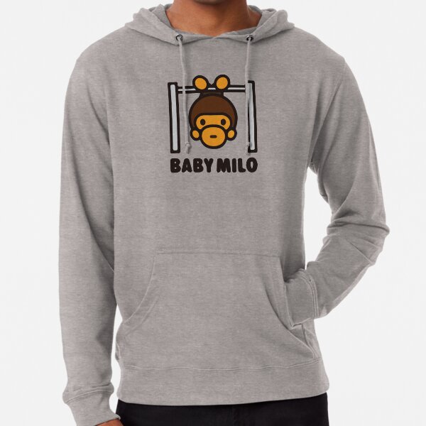 Sudadera Ligera Con Capucha Baby Milo Un Ape Bano De Gailjbrown Redbubble