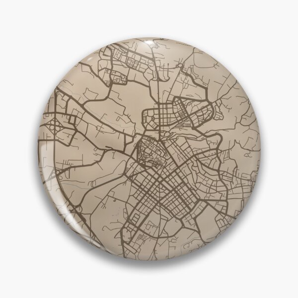 Item preview, Sassari Sepia Map designed and sold by CPTVDesign.