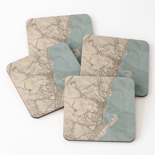 Item preview, Messina Sepia Map designed and sold by CPTVDesign.