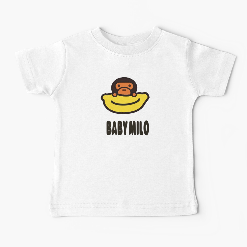 Baby Milo Cute Sticker Baby T-Shirt