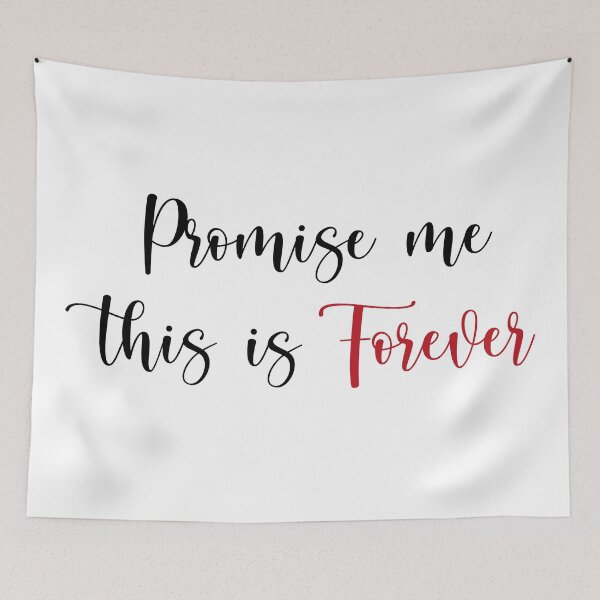 Item preview, Promise me this is Forever designed and sold by ThingsShop.