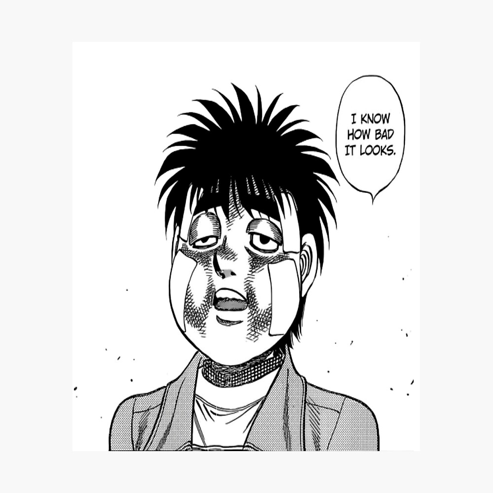 Ippo Manga Panel - Reddit Wallpaper