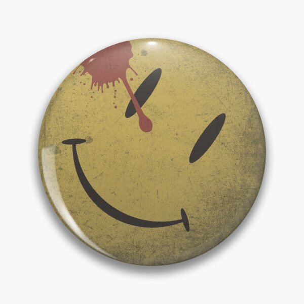 Item preview, Watchmen Comedian Smiley - square designed and sold by John the Craftsman.