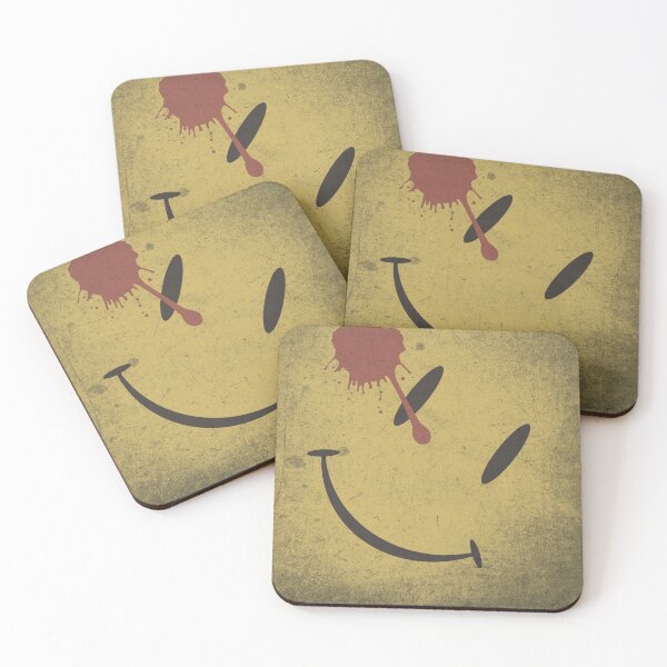 Item preview, Watchmen Comedian Smiley - square designed and sold by John the Craftsman.