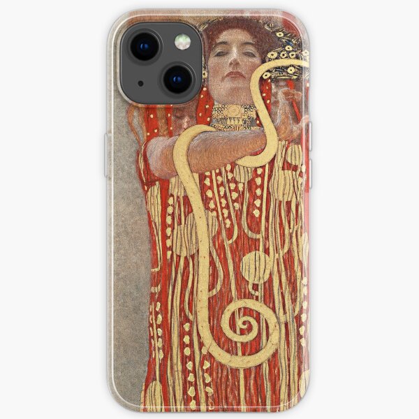 Gustav Klimt - Hygieia die Beschützerin der Gesundheit iPhone Flexible Hülle