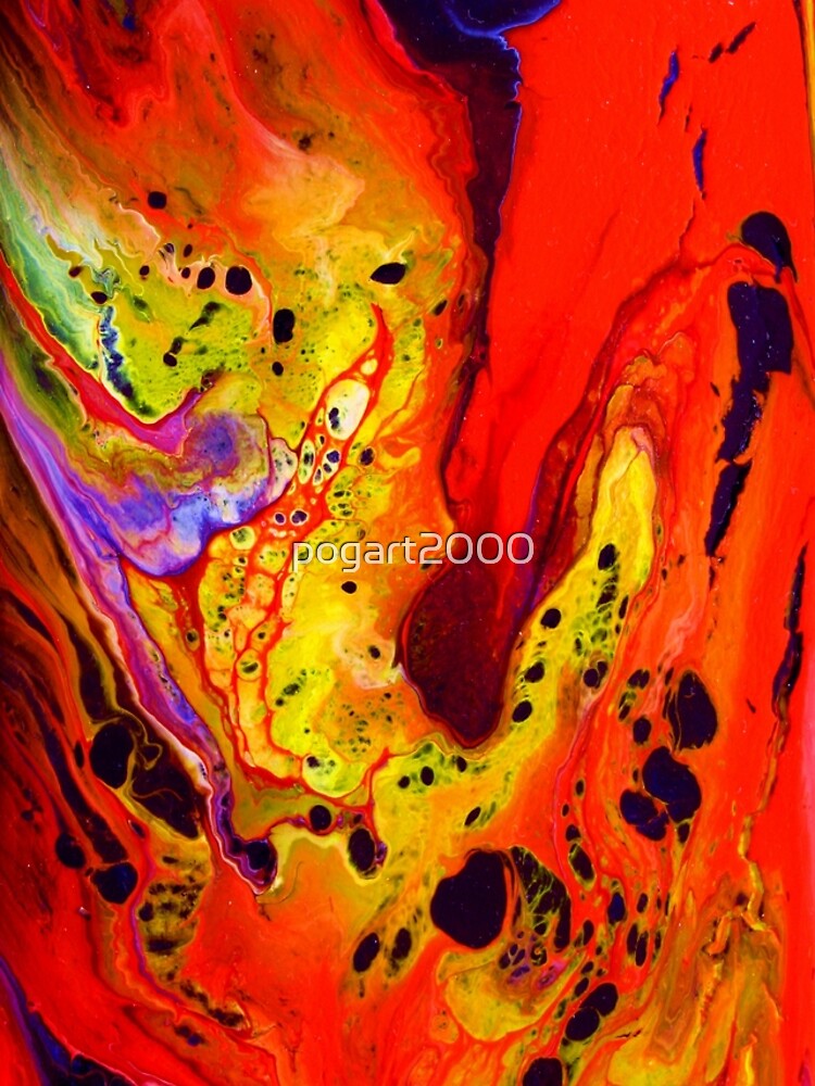 Discover "HEAT" Abstract Art iPhone Case